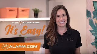 With Alarmcom Its Easy Garage Door Reminders [upl. by Ynohtnaluap]