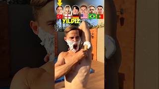 Yildiz vs lehmann vs son vs greazman vs neymar vs ronaldo food challenge 🤣 [upl. by Okomom]