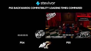 PS5 vs PS4 Pro Persona 5 Royal loading times compared  Stevivor [upl. by Radferd849]