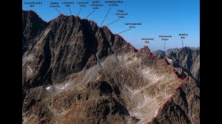 GERLACHOVSKÝ ŠTÍT  2655 m nm MARTINOVA CESTA  hrebeňová túra  308 2018 [upl. by Lynd]