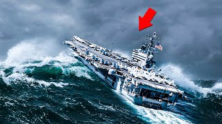 Why MONSTER WAVES Cant Sink US Navys Aircraft Carriers [upl. by Poucher886]