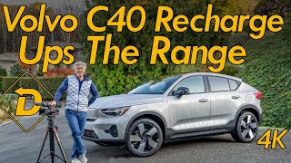 2024 Volvo C40 Recharge Is A Swede EV With Added Range [upl. by Dottie563]