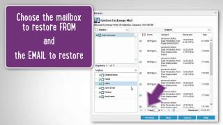 Arcserve UDP Quick Fix  Exchange Email Restore [upl. by Melas674]