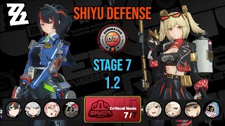 NEW Shiyu Defense Critical Node 7 v12 F2P Zhu Yuan DPS amp F2P Burnice DPS Team  Zenless Zone Zero [upl. by Spieler494]