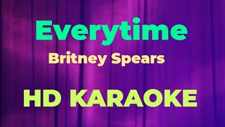 EVERYTIME  KARAOKE VERSION  BRITNEY SPEARS LYRICAL COVER PH [upl. by Jillane43]