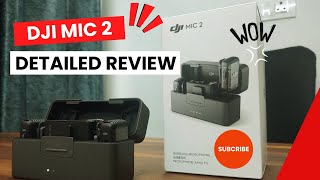 Dji Mic 2 Review In Hindi  Dji Mic 2 Review In Hindi in India 2024 [upl. by Einniw]