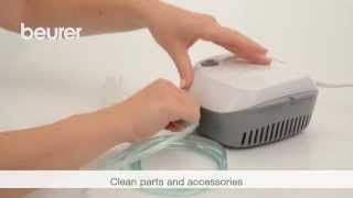 Quick Start Video for the IH 18 nebuliser from Beurer [upl. by Oralie177]