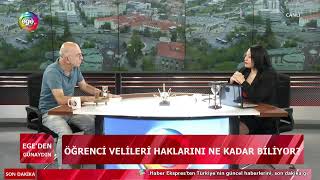 Esin SAYIN ile quotEge’den Günaydınquot programının konuğu VELİDER İzmir 2 Nolu Şube Başkanı Turgut AYDIN [upl. by Novla759]