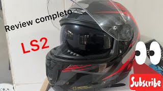 Review capacete LS2 Stream II Vale ou não a pena comprar [upl. by Edyaw]