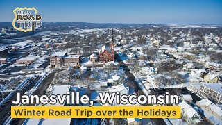 Janesville Wisconsin Winter Road Trip for the Holidays [upl. by Nuahsel]