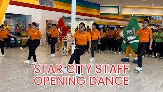 STAR CITY Manila staff opening dance presentation [upl. by Notse]