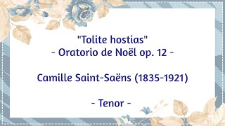 Tolite hostias  Tenor [upl. by Micaela]