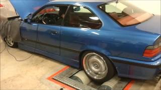 Bmw e36 M3 32 Prüfstand dyno [upl. by Rheims]