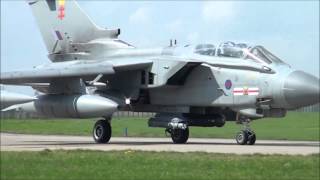 Tornado GR4 ZG777 EBQ quotPerformance Launchquot [upl. by Auqinu]