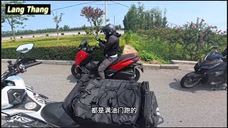 Zontes 368G vs 368D vs Yamaha Xmax in RZontes 368G vs 368D vs Yamaha Xmax in Drag Race [upl. by Aicineohp]