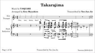 Transcription of Takarajima arr Eric Miyashiro [upl. by Milena]