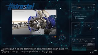 Hidrostal non clog pumping demonstration [upl. by Aikaj]