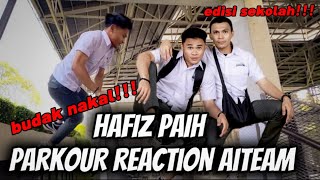 HAFIZ AJAR AITEAM PARKOUR  MIMIE PIEYA MARAH TERUK [upl. by Nylarak]