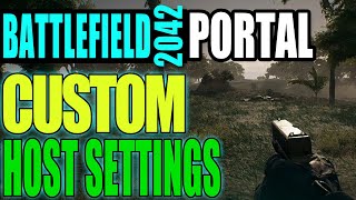 Battlefield 2042 Host Portal Server With Custom Settings [upl. by Domenech]