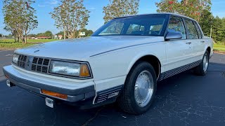 Oldsmobile Builds a quotFullSizequot Luxury Handler The 1990 Oldsmobile 98 Touring Sedan [upl. by Leahciam]