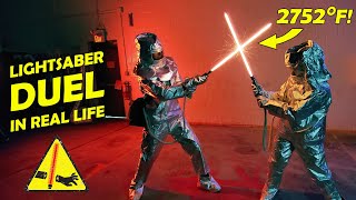 REAL LIGHTSABER DUEL 2752° [upl. by Elihu]