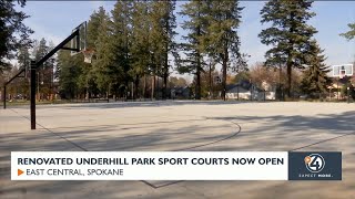 Renovated Underhill Park sport courts now open [upl. by Anyahs192]