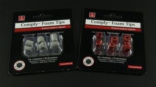 Comply Foam Earphone Tips Review [upl. by Akener]