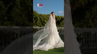 GALIA LAHAV Nirvana Bridal 2023 New York  Fashion Channel shorts [upl. by Wernda]