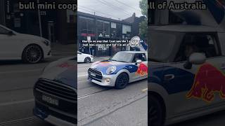 1 OF 1 RED BULL MINI COOPER IN AUSTRALIA redbull redbullmini viral minicooper car shorts fyp [upl. by Annayar]