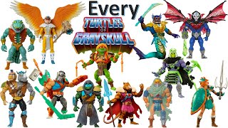 see newer video Every MOTU TMNT Crossover List Turtles of Grayskull  Masters of the Universe [upl. by Nett]