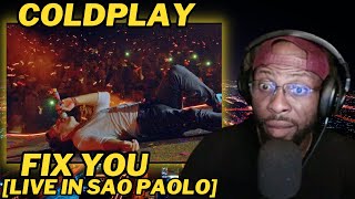 FIX YOU COLDPLAY LIVE SÃO PAULO EMOTIONAL PERFORMANCE  FULL CONCERT EXPERIENCE  REACTION [upl. by Ogilvy]