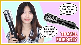 CATOKAN SISIR BLOW TERBAIK Ga perlu hairdryer dan catokan lagi Babyliss Big Hair Hot Air Styler [upl. by Raffin]