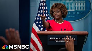 LIVE White House holds press briefing [upl. by Odnomyar]