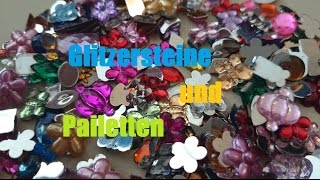 Collection Pailetten Glitzersteine Zeug für Resin [upl. by Goran380]