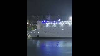 MS El Venizelos leaving Piraeus piraeusport ferries greece [upl. by Llebiram]