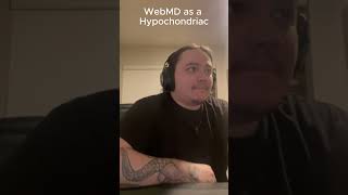 Hypochondriac Checks WebMD skit funny hypochondria humor [upl. by Lamb]