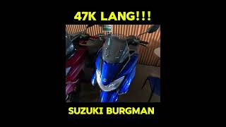 Murang repo motorcycle Philippines suzuki BURGMAN street [upl. by Netnert451]