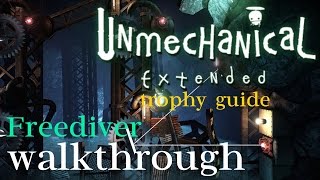 Unmechanical Extended PS4 WALKTHROUGH PS4 trophies Freediver  trophy guide [upl. by Keyek646]