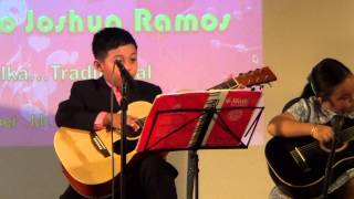 MUST SEE Stefano Ramos plays lead on his acoustic guitar for a cover version of Polka [upl. by Edecrem]