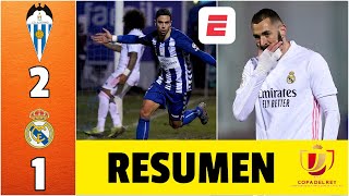 Alcoyano 21 Real Madrid ¡HISTÓRICO Club de 3ra ELIMINÓ a los Merengues de Zidane  Copa del Rey [upl. by Arihaz]