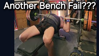 Stubborn Marine Bench Fail 315 lb AMRAP on 7th Rep Does he do it on Purpose [upl. by Peyter]