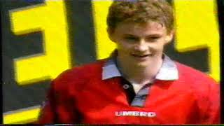 EPL 1997 Leicester City 2 vs Manchester United 2 at Filbert Street [upl. by Irianat520]