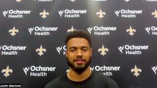 Saints WR Equanimeous St Brown on what he brings to the team [upl. by Ozzie388]