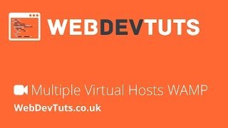 Setting up multiple virtual hosts WAMP [upl. by Jea]