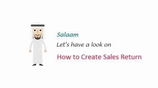 VisualERP Cloud  How to Create Sales Return [upl. by Helban771]