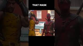 WOLVERINE MASK AMAZINGGviralvideo deadpoolvswolverine marvel dc edit [upl. by Alleinnad]