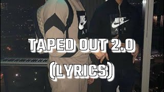 Taped Off Roads 20 Lyric video CT1 Rocky2Smokeyy × Alert x TCheese xSWavey × CK [upl. by Bat453]