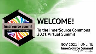 Welcome to the InnerSource Summit 2021 [upl. by Anastassia287]