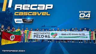 STOCK CAR 2024  RECAP ETAPA 04 CASCAVEL [upl. by Lebatsirhc]