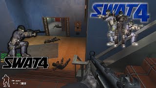 SWAT4  School shooting custom map [upl. by Rekcut]